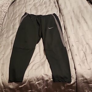 Nike Black Joggers with Gray Accents